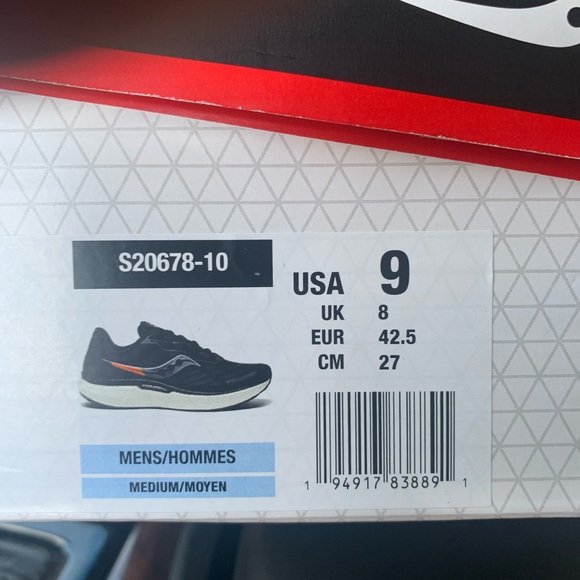MENS SAUCONY BEST SNEAKERS NEW IN BOX SIZE 9 - Picture 10 of 12